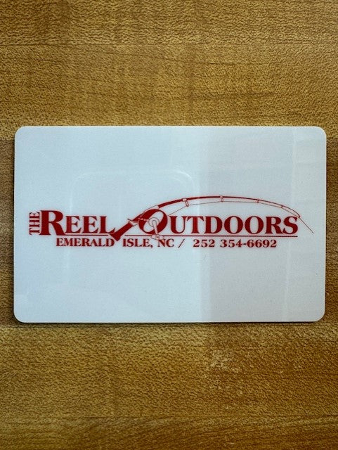The Reel Outdoors Gift Card (Can be used IN-STORE only) – The Reel