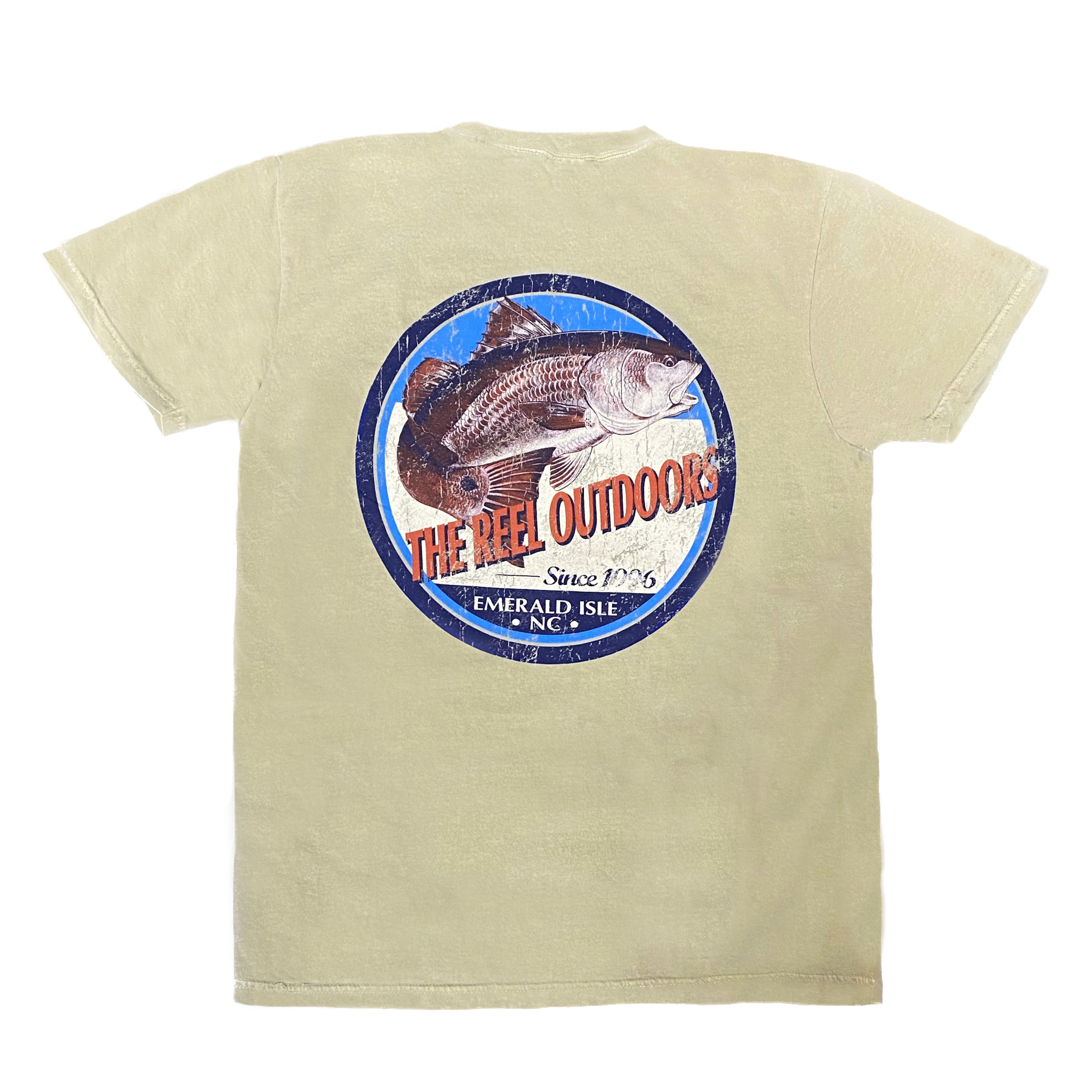 TRO Airborne Redfish T-Shirt – The Reel Outdoors Inc.