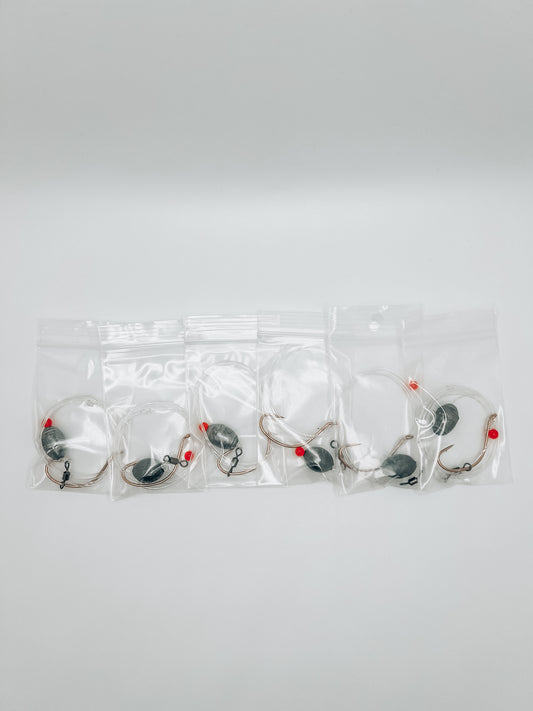 TRO Flounder Rigs - 6pk / 12pk