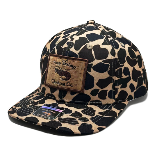 Pimp Shrimp Old School Camo Hat