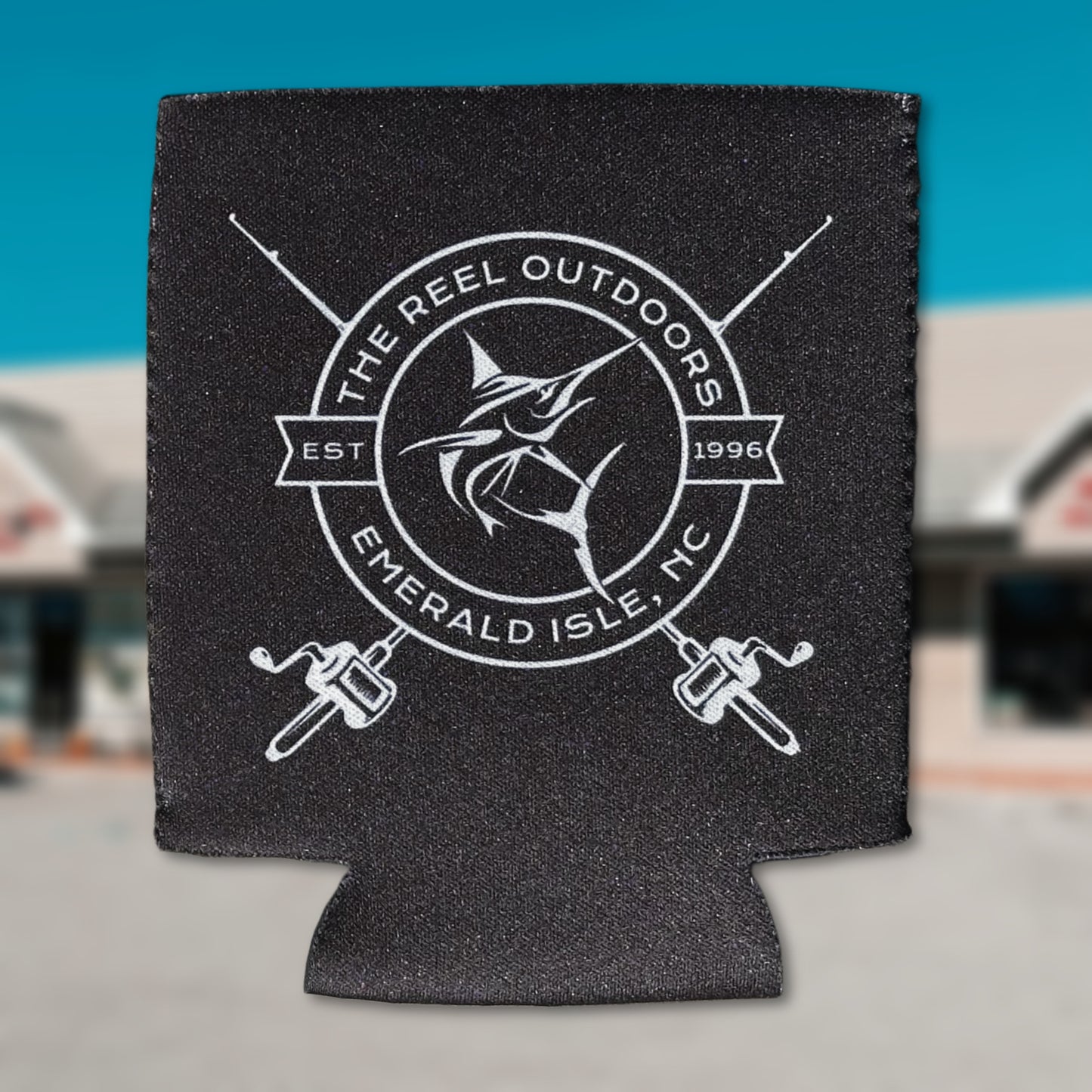 Marlin Rod Short Coozie