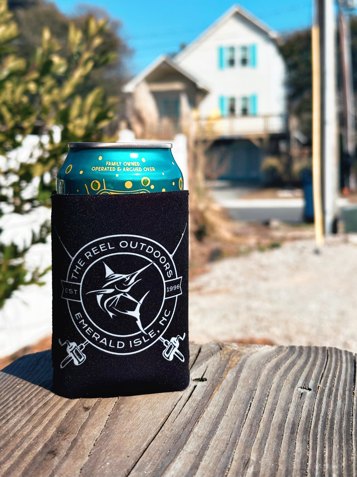 Marlin Rod Short Coozie