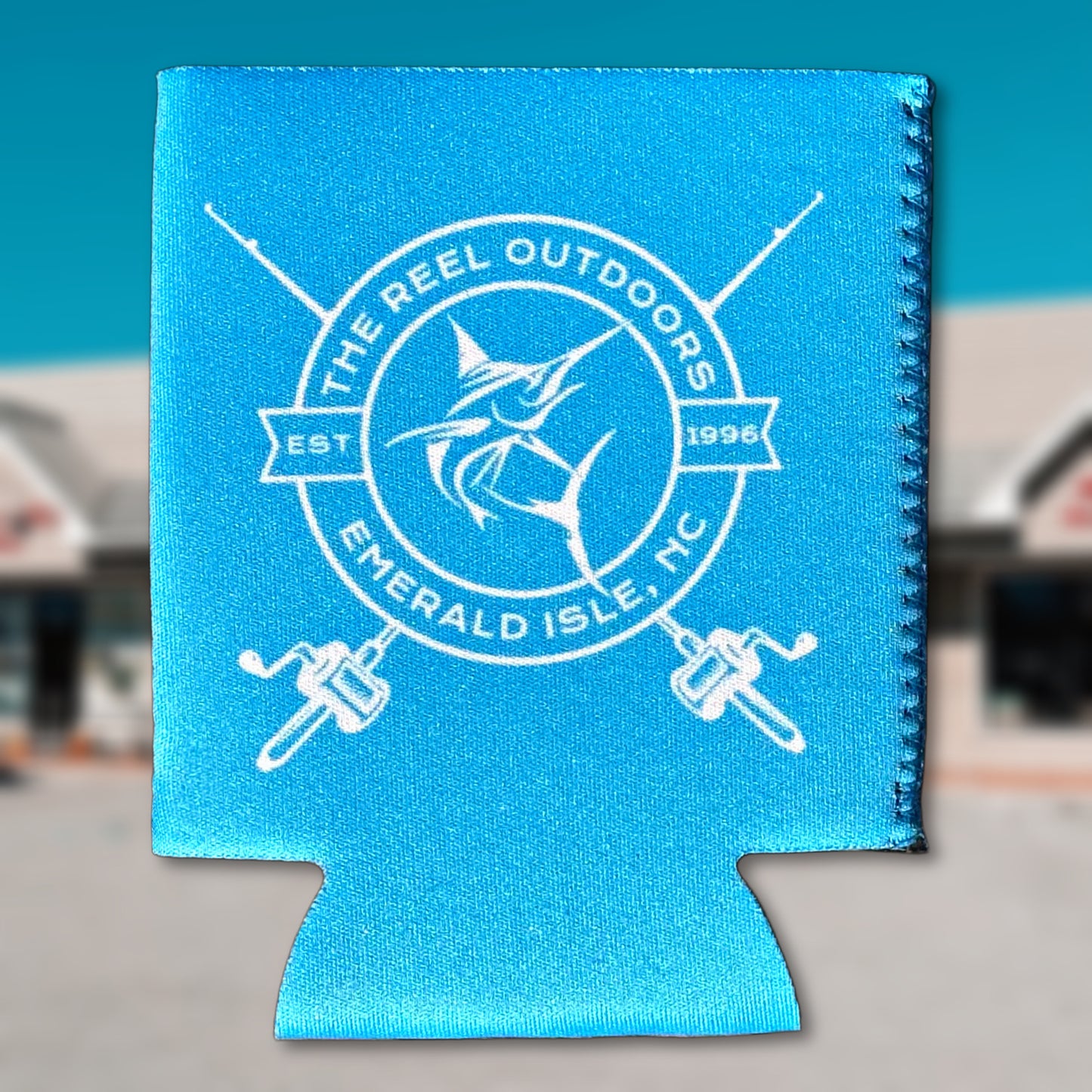 Marlin Rod Short Coozie