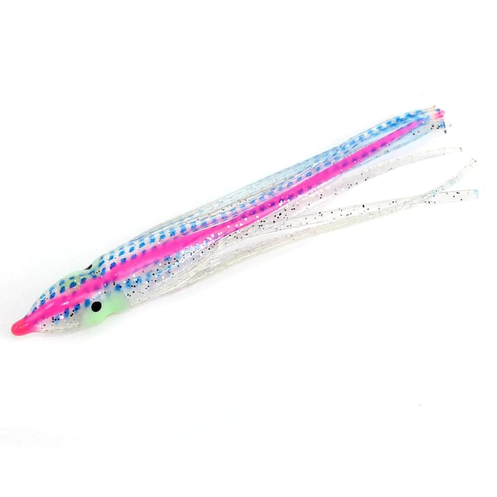 Blue Water Candy 4.5" Squid Skirts (5-Pack)