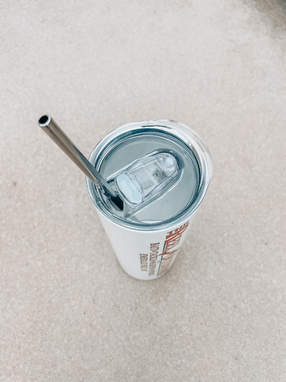 TRO Logo Cup with Straw
